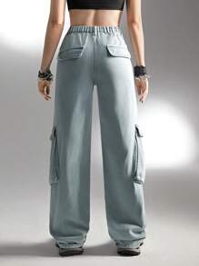Lässige Workwear Jeans für Teenager Mädchen