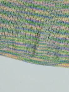 Vintage Dopamine Sweet Spicy Sweater Vest - Multicolor - View 3