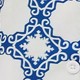 Blue and White