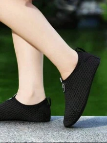 Kids' High Elasticity Yoga Shoes Lightweight Swimming Shoes Water Shoes - Black - View 5