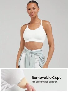 GLOWMODE FeatherFit™ Convertible Strap Sports Bra Fall Winter