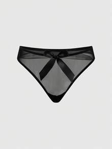 ROMWE Grunge Punk 女士深沉暗黑龐克風金屬釘掛鉤中空領口連體內衣褲組 - 黑色 - 查看 6