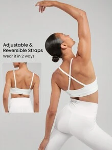 GLOWMODE FeatherFit™ Convertible Strap Sports Bra Fall Winter