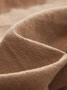 AKNOTIC Business Casual Conjunto de 2 piezas de chaqueta y pantalones casuales tejidos de algodón para hombre, chaqueta de estilo regular con hombros sueltos y cordón, pantalones rectos de ocio y deportes, adecuado para uso diario en primavera y verano, para otoño e invierno