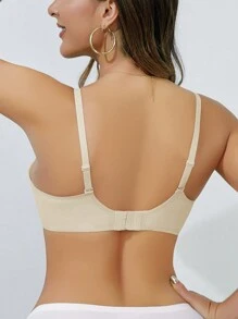 女士無縫果凍內衣，無鋼圈，1件裝