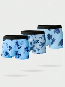 You Said Minimalist Daily Blue Flower 3-Pack. - Blue - View 4