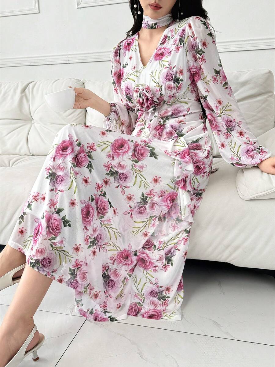 Modelyn Gaun Pendek Wanita - MultiWarna - View 1