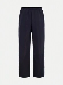 Teen Boys  Button Front Shirt & Pants - Blue - View 8