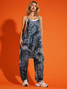 VARSIVA Sports Summer Outdoors Basic Pockets & Prints With JUMPSUIT - Multicolor - View 4