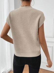 RosyDaze Striped Pattern Sweater Vest Without Tee
