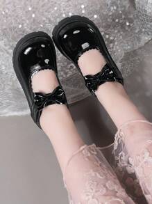 Zapatos escolares planos para niños adecuados para uso diario