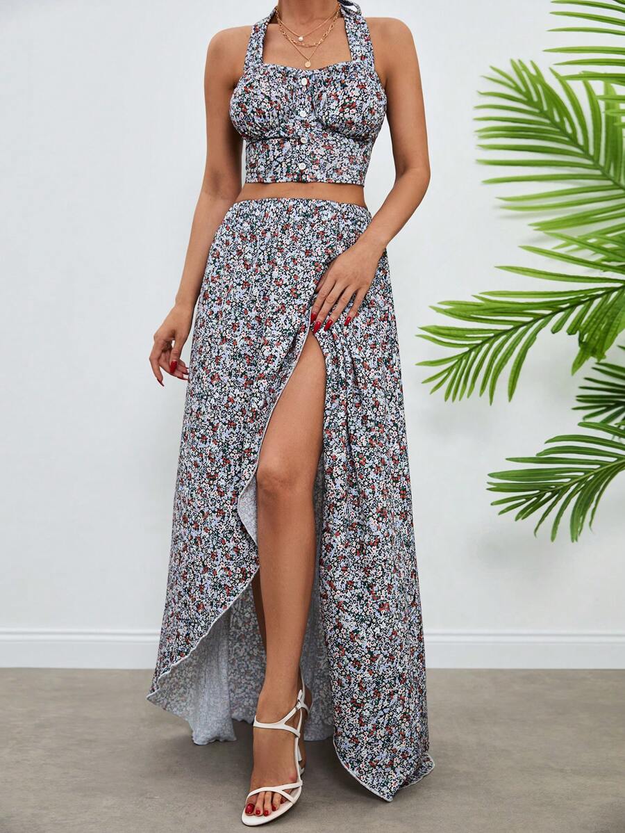 EURMUSE Trang phục nữ 2 mảnh váy và áo - Nhiều màu - Xem 1