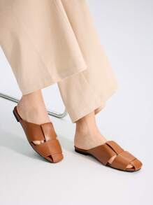 MOTF PREMIUM COMFORTABLE CASUAL FLAT SHOES FOR WOMEN, VERSATILE, FOR NEW YEAR HOLIDAY, SPRING SHOES, SPRING BREAK EASTER FOR CHRISTMAS - Brown - View 7