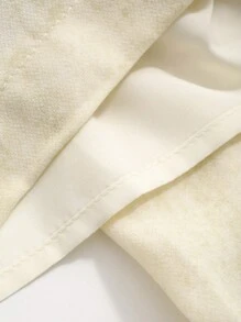 DAZY Solid Wide Leg Pants For Daily - Apricot - View 8