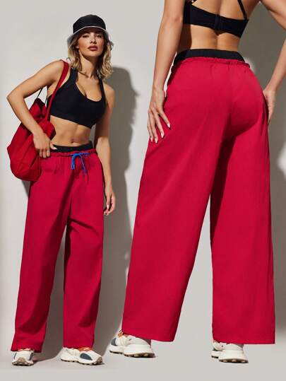 VARSIVA 运动夏季户外基本款束带裤