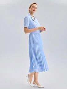 MOTF PREMIUM Zapatos de tacón bajo de punta, calzado diario para mujer durante todo el año, halloween - Blanco - Ver 11