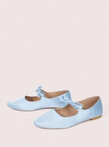CUCCOO DOLLMOD Women'S Fashionable Blue Flat Shoes For Summer