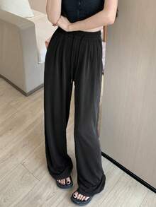 Women's Drawstring Elastic Waist Versatile Shorts