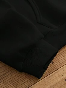 INAWLY Sudadera con capucha térmica con bolsillo canguro con cordón, gráfico con eslogan "HIJA DEL REY Quien No Se Conmueve Por El Mundo Porque Mi Dios Está Conmigo Y Va Delante De Mí, No Temo Porque Soy Suya"