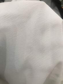 SHEIN Clasi 夏季白色连衣裙，带荷叶边肩部蝴蝶结腰部设计，适合女性 - 白色 - 查看 7