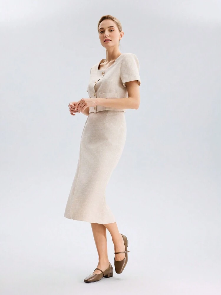 COMFORTABLE SQUARE HEEL WOMEN'S FLAT SHOES, ALL-MATCH STYLE, FOR NEW YEAR HOLIDAY, SPRING SHOES, SPRING BREAK EASTER FOR CHRISTMAS