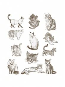 INAWLY T-shirt décontracté à manches courtes avec imprimé animal pour femmes, hauts graphiques pour l'été