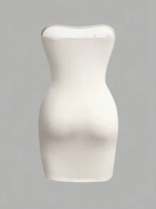 SHEIN Unity Floral Print Bodycon Tube Dress For Summer