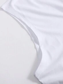 Manfinity LEGND Men Geo Print Tank Top For Summer - White - View 4