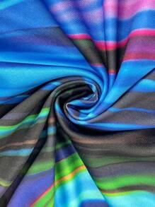 Maweii Vestido maxi de manga corta con cuello cuadrado para mujer de talla grande