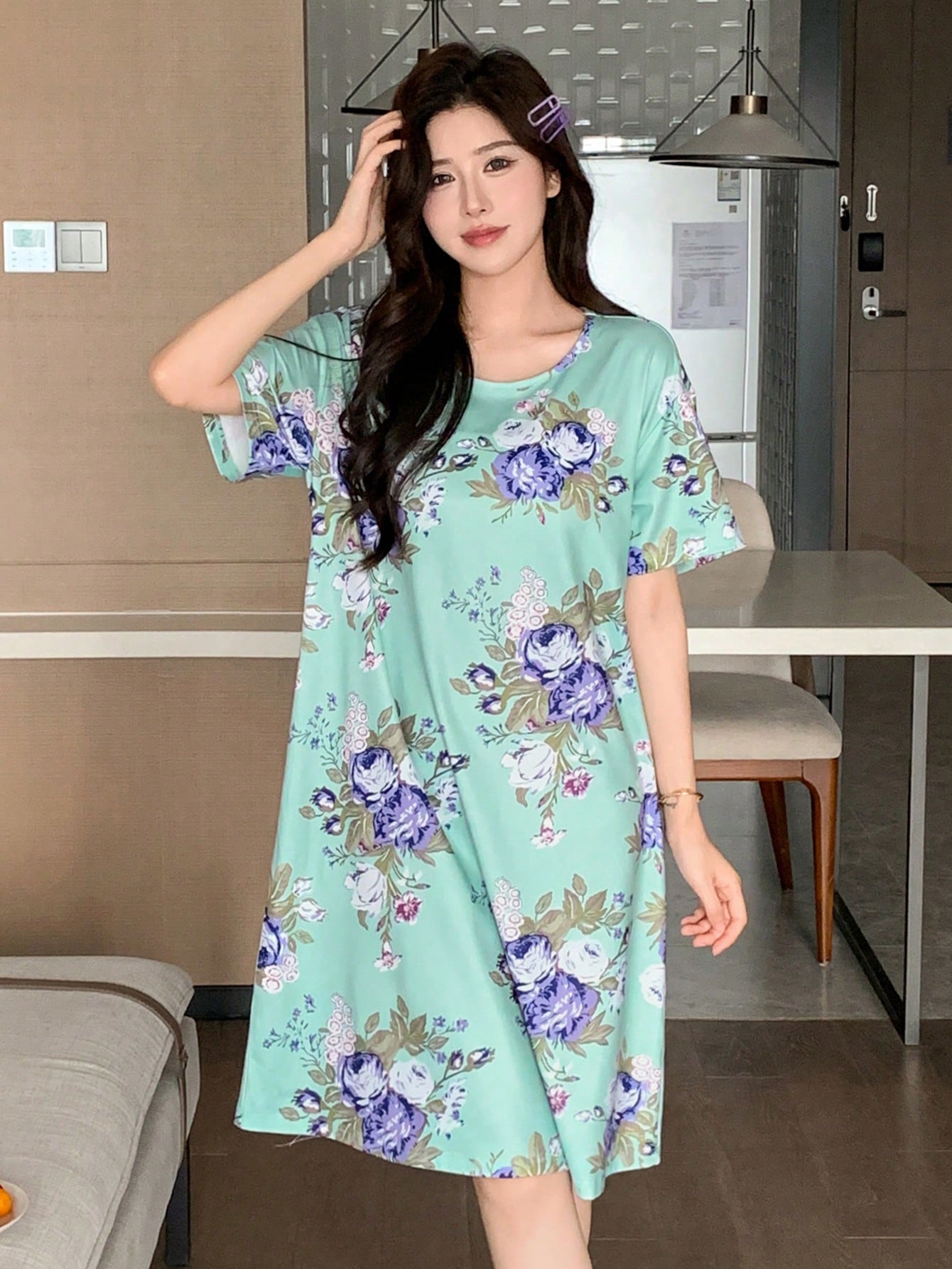 Floral night dress