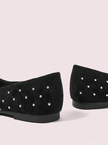 CUCCOO DOLLMOD Flat Sole Shoes For Summer Spring Shoes Spring Break Easter For Christmas - Black - View 6