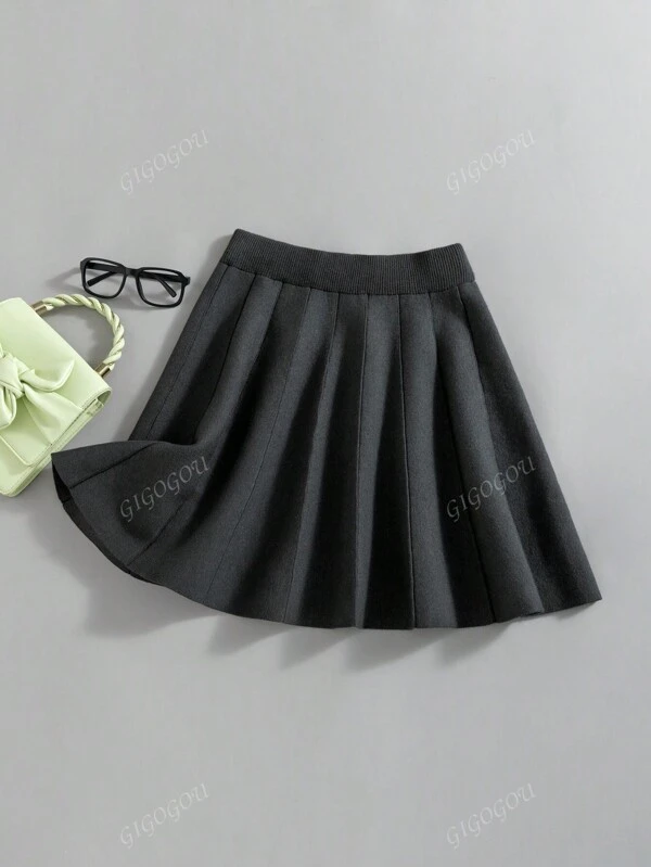 GIGOGOU 厚秋冬保暖针织女毛衣裙