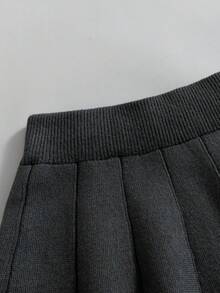 GIGOGOU 厚秋冬保暖针织女毛衣裙 - 灰色 - 查看 5