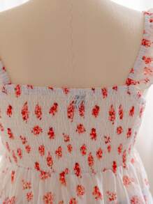Soleia Top a maniche corte con cappuccio blu e bianco a fiori con texture a vita raccolta e orlo frastagliato, elegante e snellente, perfetto per le vacanze, abbigliamento da donna taglie forti