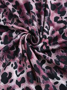 SHEIN MOD Sassy Leopard Print Cami Dress - Multicolor - View 5