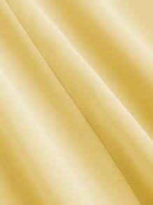 Sweetra Women's Back-Cross Strap Summer Fashion Open Back Dress Mini Short Women Outfit - Yellow - View 5