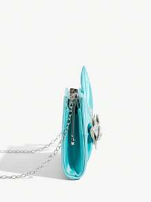 SHEIN BAE Damen Party Club Abendtasche mit eleganter Schleife Clutch, für Teenager