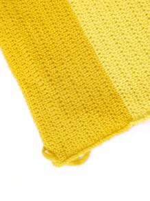 SHEIN Unity Color Block Knitted Summer Holiday Backless Halter Top - Yellow - View 5