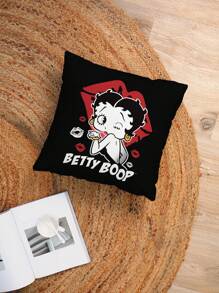 Betty Boop | ROMWE 可愛卡通人物印花雙面枕套 - 彩色 - 查看 3