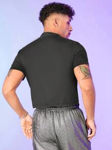 FeverCity Men Contrast Piping Polo Shirt