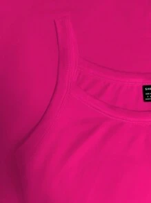 Chiquease Vestido de tirantes con diseño ajustado y elegante de unicolor sexy para mujer, vestido largo de Body entero maxi para outfit de mujer