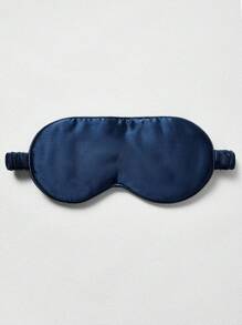 MOTF PREMIUM MÀU ĐỀU 16MM 100% TƠ LỤA CHE MẮT CHO PHÒNG NGỦ, DU LỊCH, VĂN PHÒNG, TRƯỜNG HỌC - Màu xanh hải quân - Xem 5