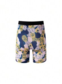 1pc Men's Allover Print Patchwork Underwear - Multicolor - View 2