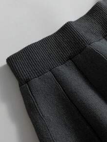 GIGOGOU 厚秋冬保暖针织女毛衣裙 - 灰色 - 查看 7