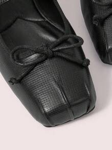 CUCCOO DOLLMOD 女士带扣玛丽珍芭蕾平底鞋，复古经典夏季度假鞋夏季促销圣诞节秋季新年假期 - 黑色 - 查看 5