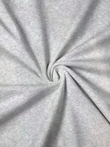 Camiseta sin mangas para hombre con gráfico de letras y ribete de contraste - Gris - Ver 4