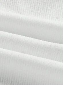 Slaydiva 2024 年新款夏季休闲街头风纯色罗纹针织混纺背心女款