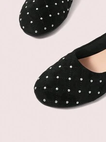 CUCCOO DOLLMOD Flat Sole Shoes For Summer Spring Shoes Spring Break Easter For Christmas - Black - View 5
