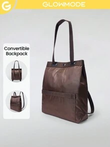 GLOWMODE 12L Backpack Shoulder Bag Commuting Travel Office Tennis - Chocolate Brown - View 1