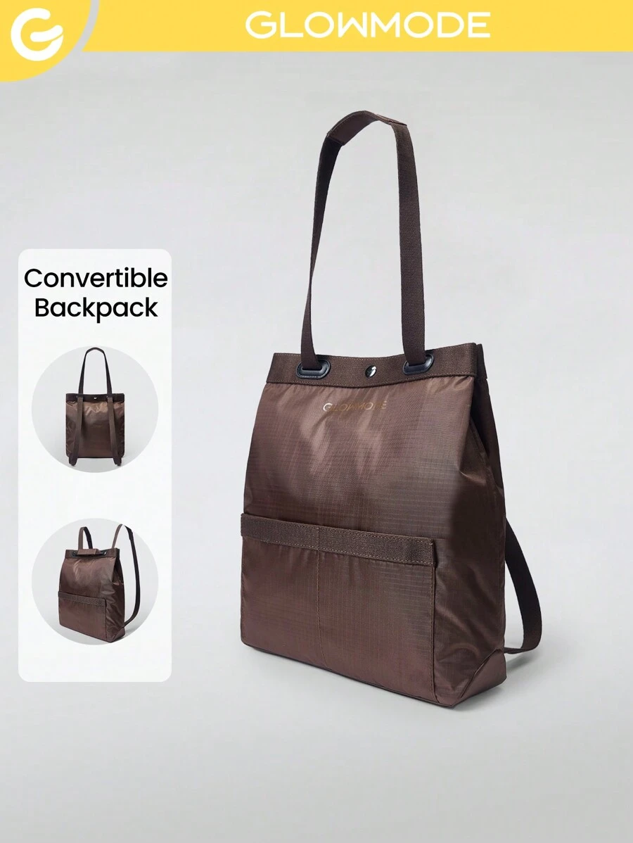 GLOWMODE 12L Backpack Shoulder Bag Commuting Travel Office Tennis - Chocolate Brown - View 1